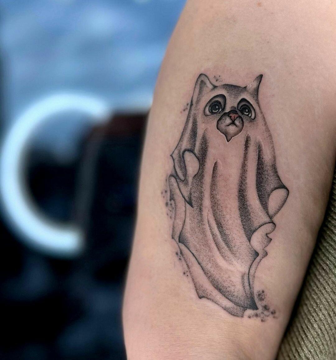 Inksearch tattoo Baba na Rowerze Tattoo
