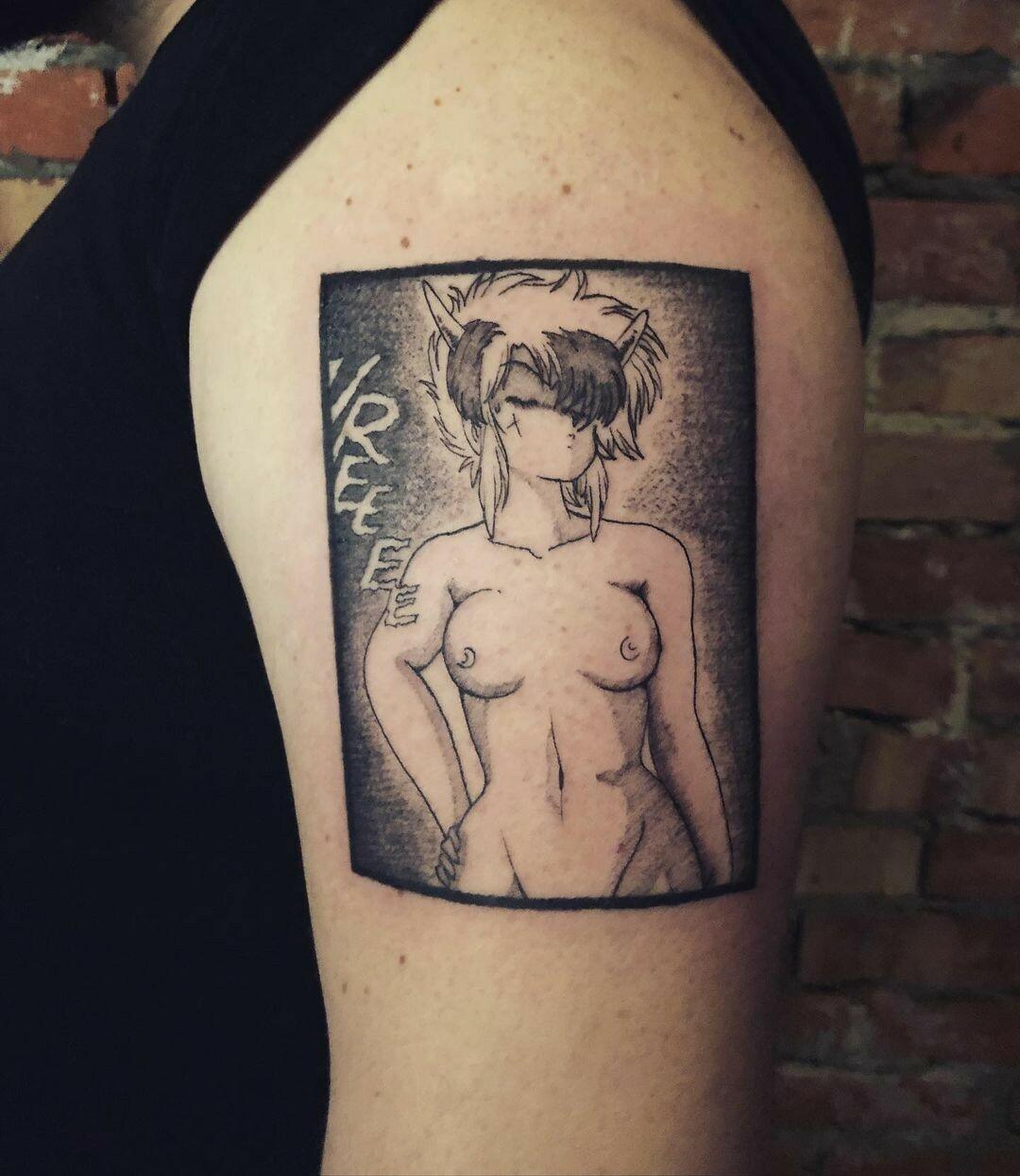 Inksearch tattoo Chamski kontur