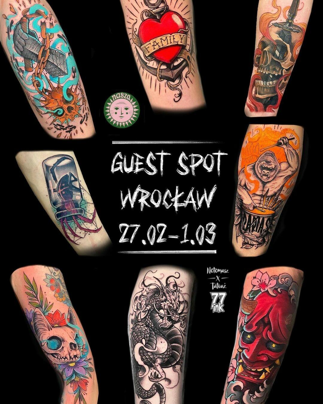 Inksearch tattoo Notomasz Tatuaż