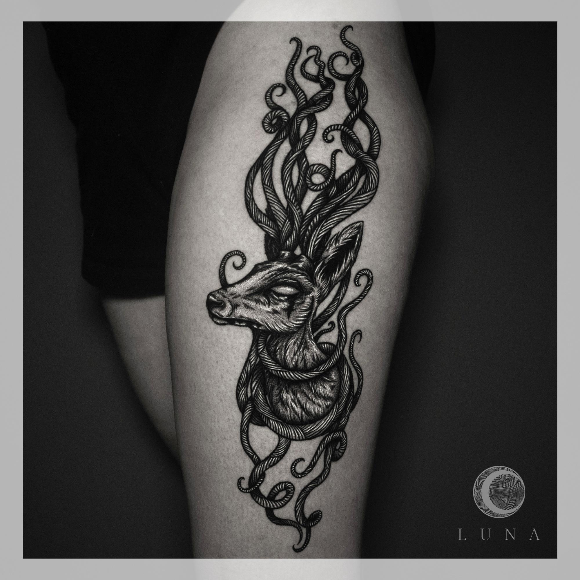 Inksearch tattoo luna tattoo