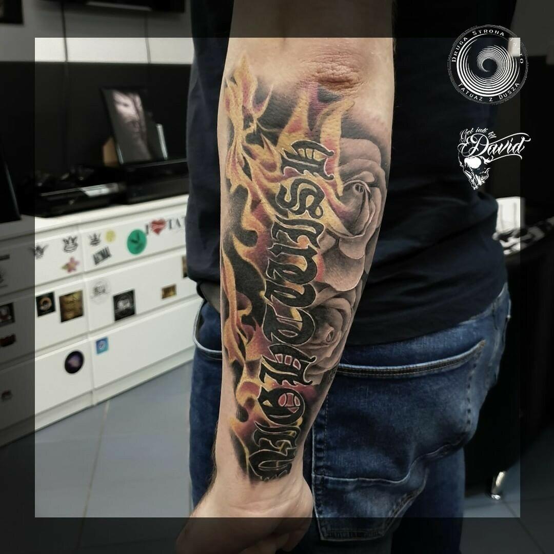 Inksearch tattoo Dawid "Fanatyk" Grzybowski