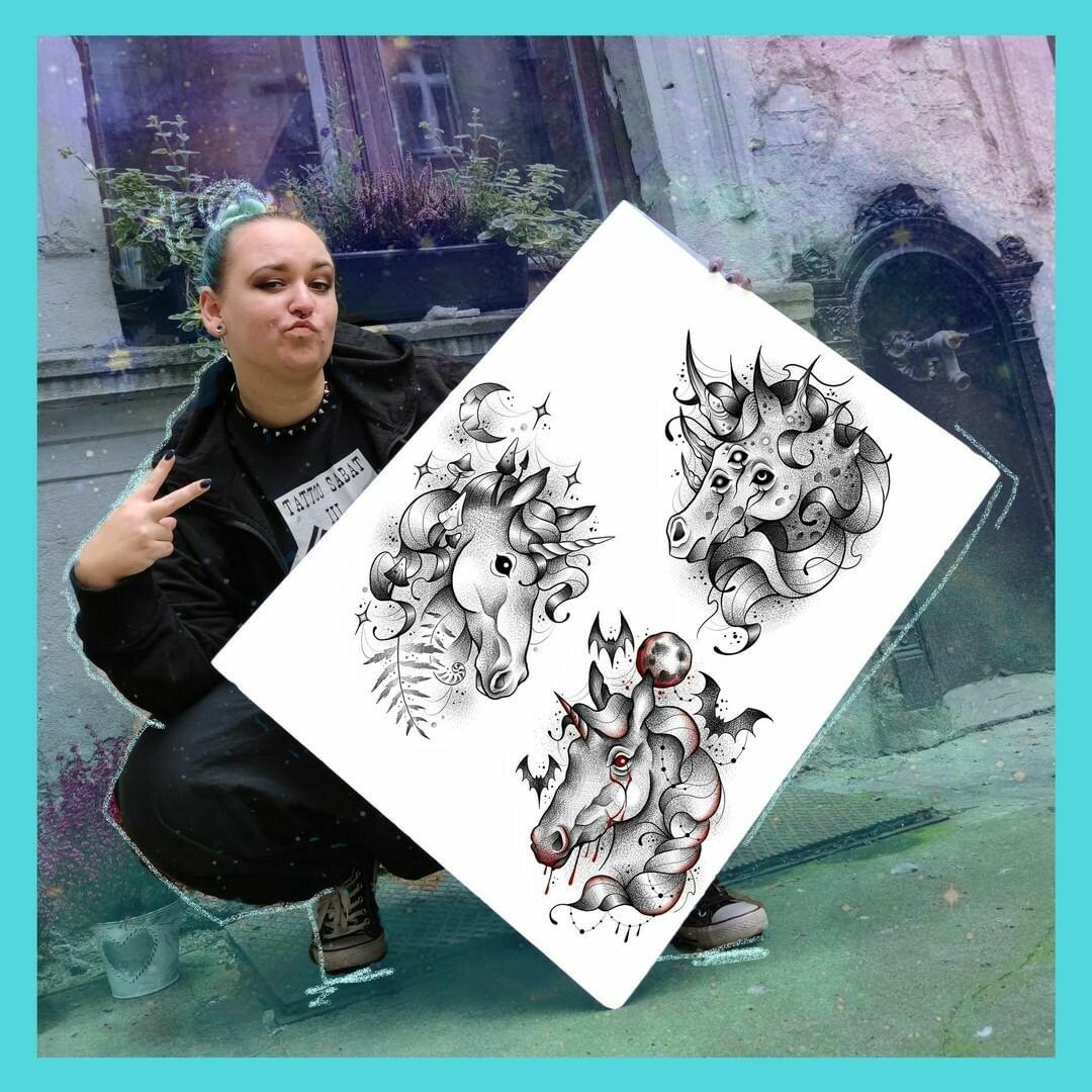 Inksearch tattoo Czarnorożec Tattoo