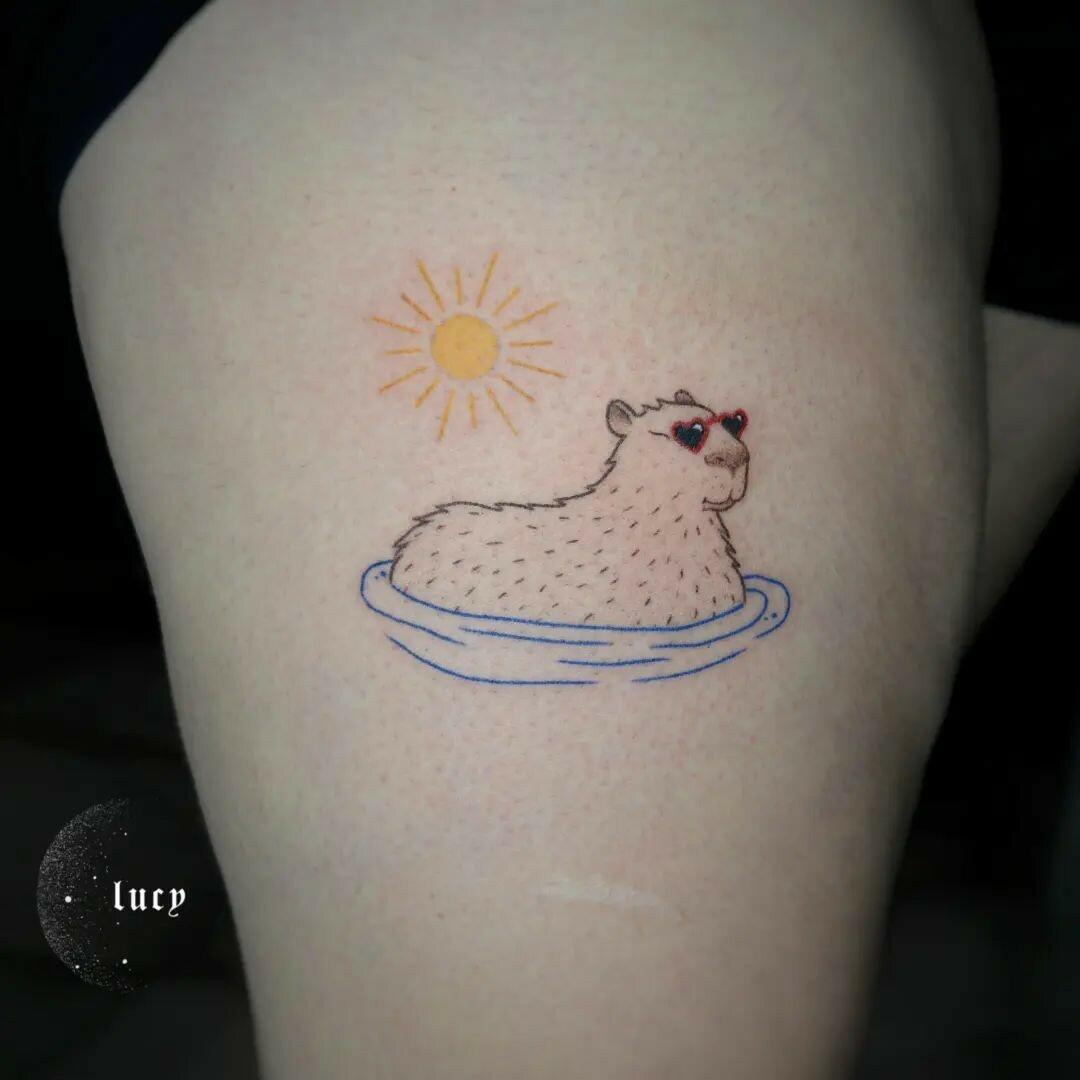 Inksearch tattoo Lucy_handpoke