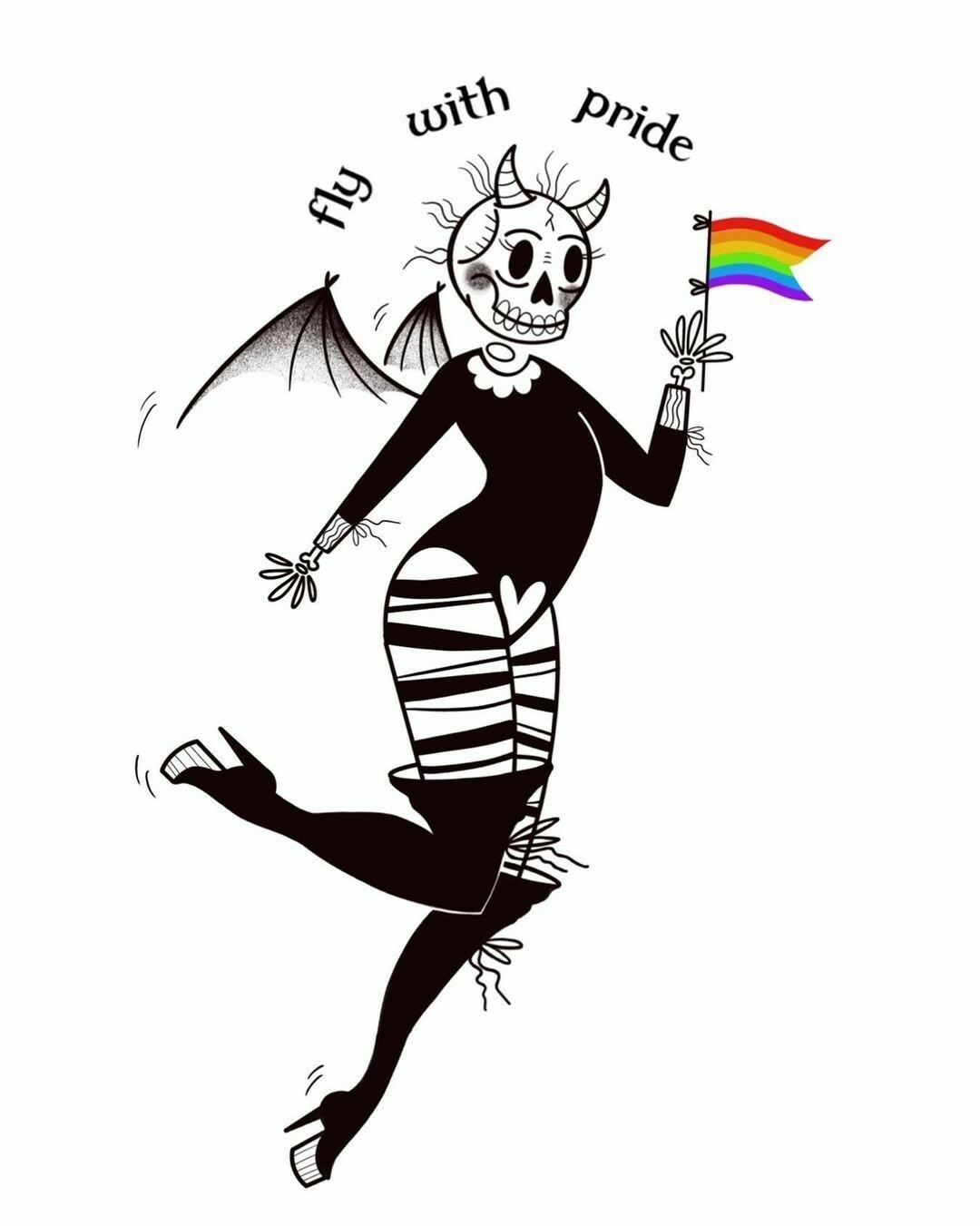 Inksearch tattoo Krzywa Kreska