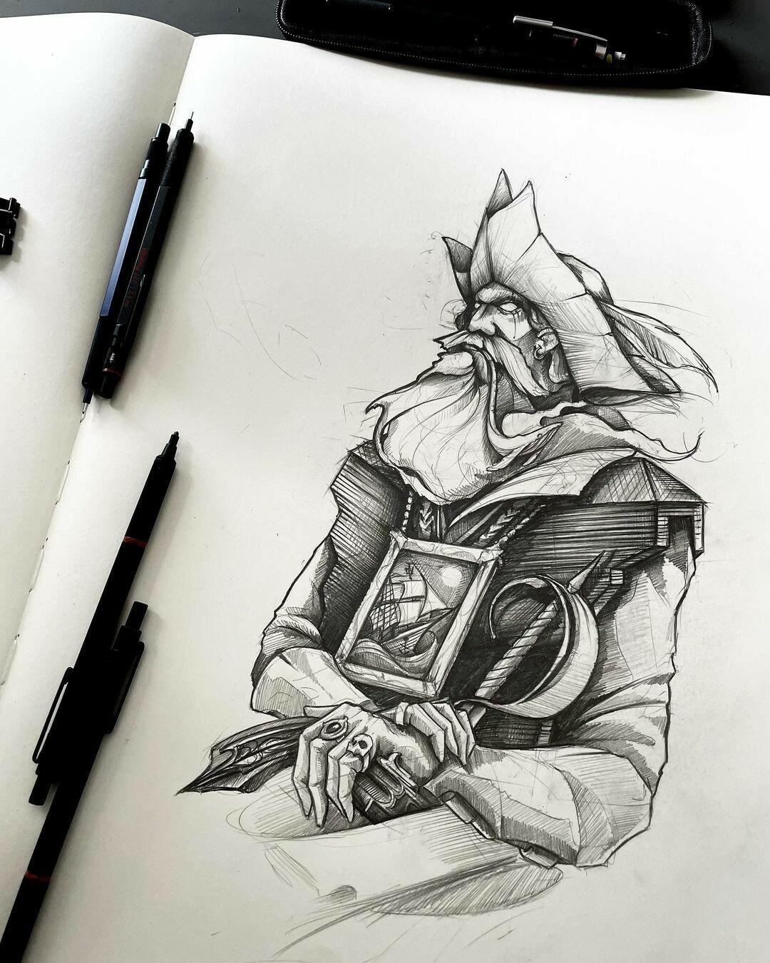 Inksearch tattoo Emil Ćwik - Licho nie śpi