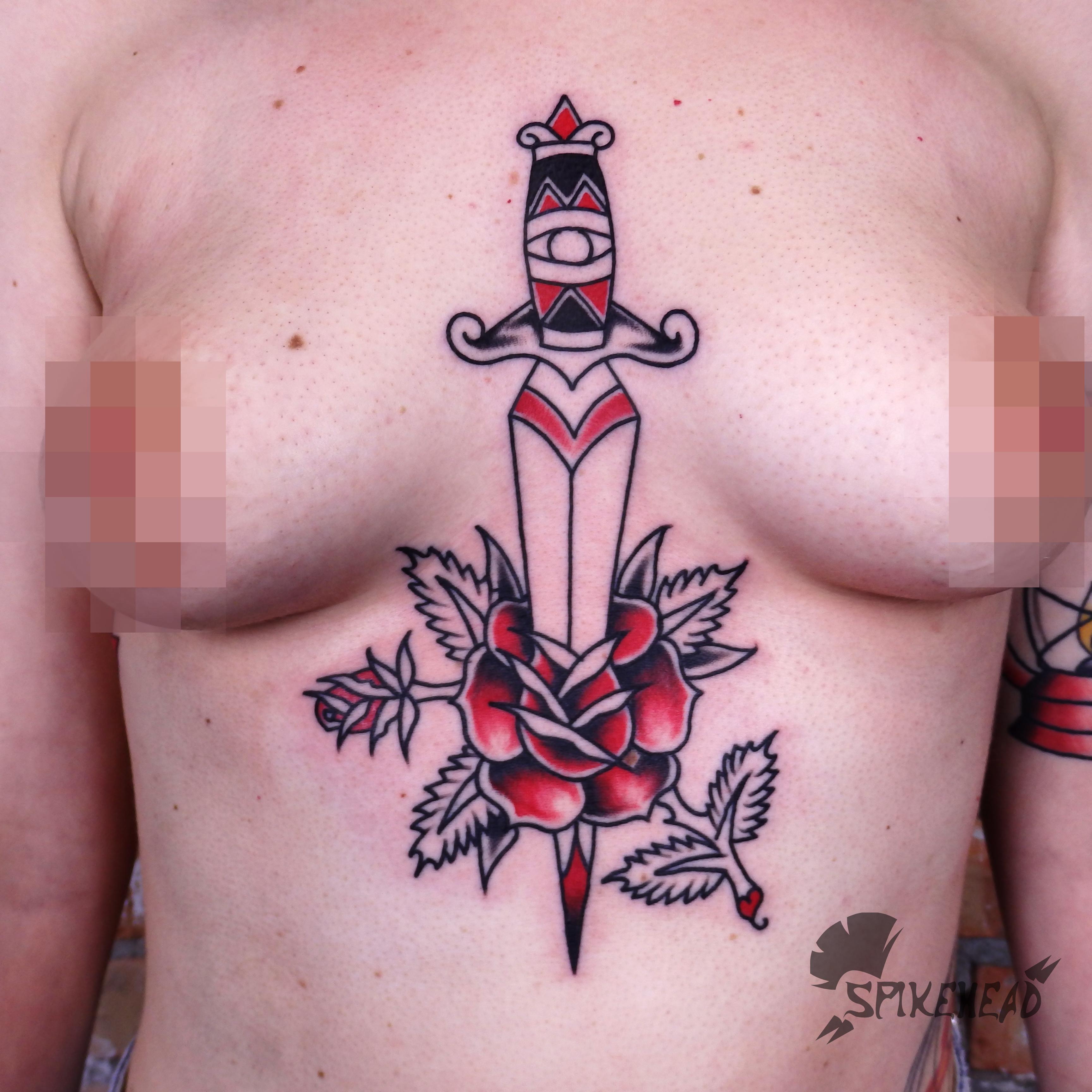 Inksearch tattoo SPIKE HEAD