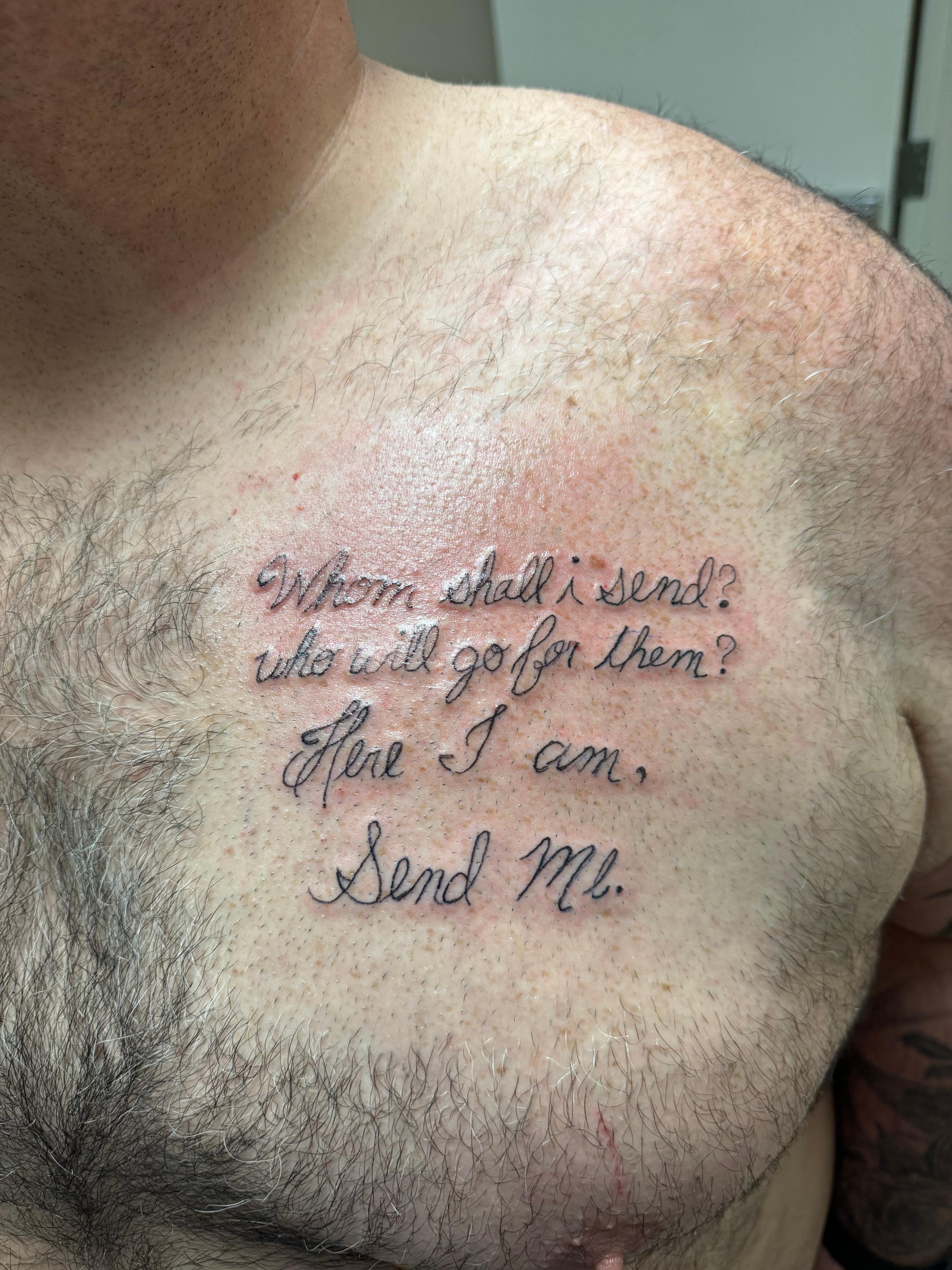 Inksearch tattoo Justin Henderson