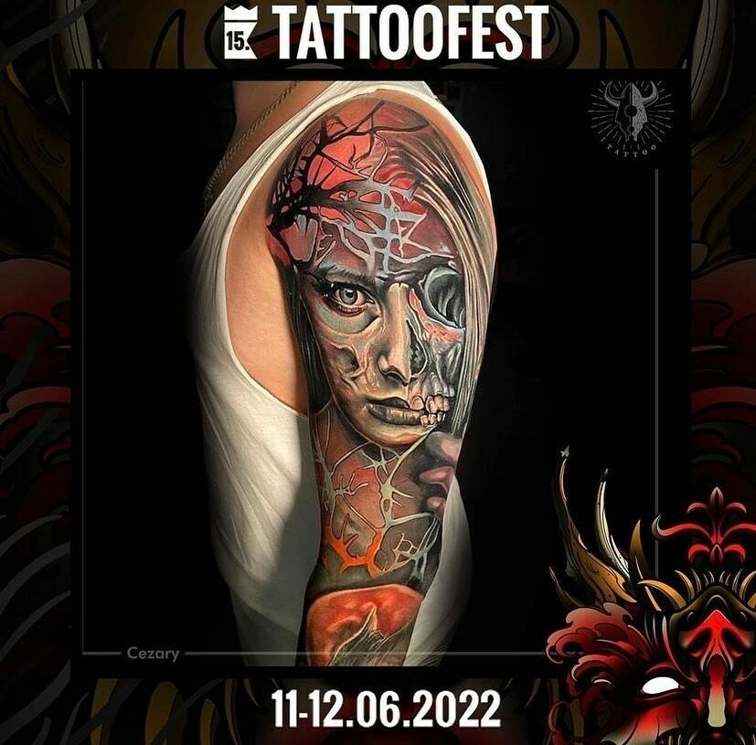 Inksearch tattoo Cezary 'Cezar' Soszyński