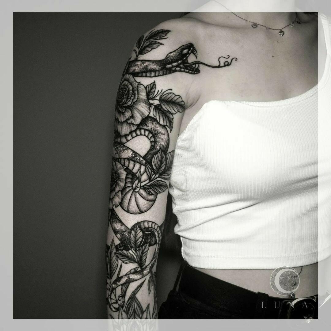 Inksearch tattoo luna tattoo