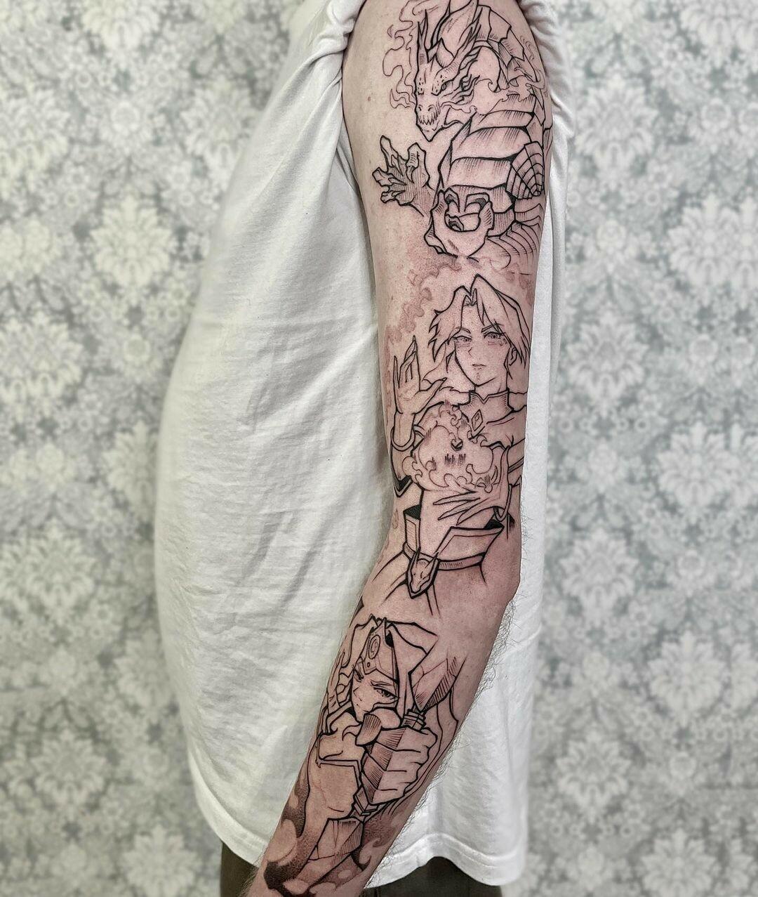 Inksearch tattoo Rafał Odd Art