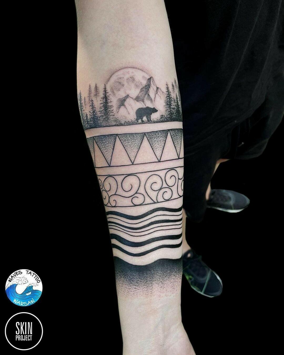 Inksearch tattoo Waves Tattoo Warsaw