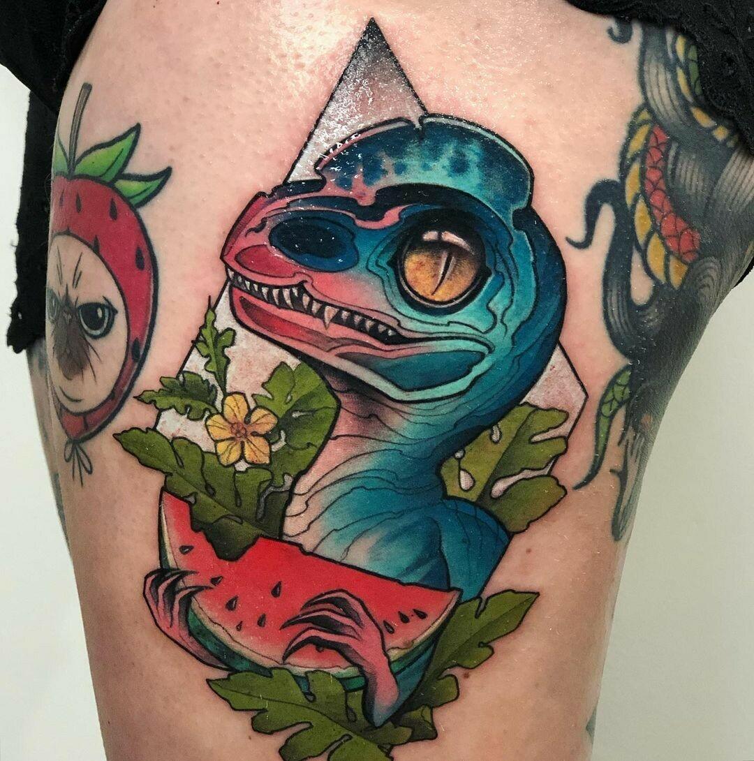 Inksearch tattoo Pink Madzilla