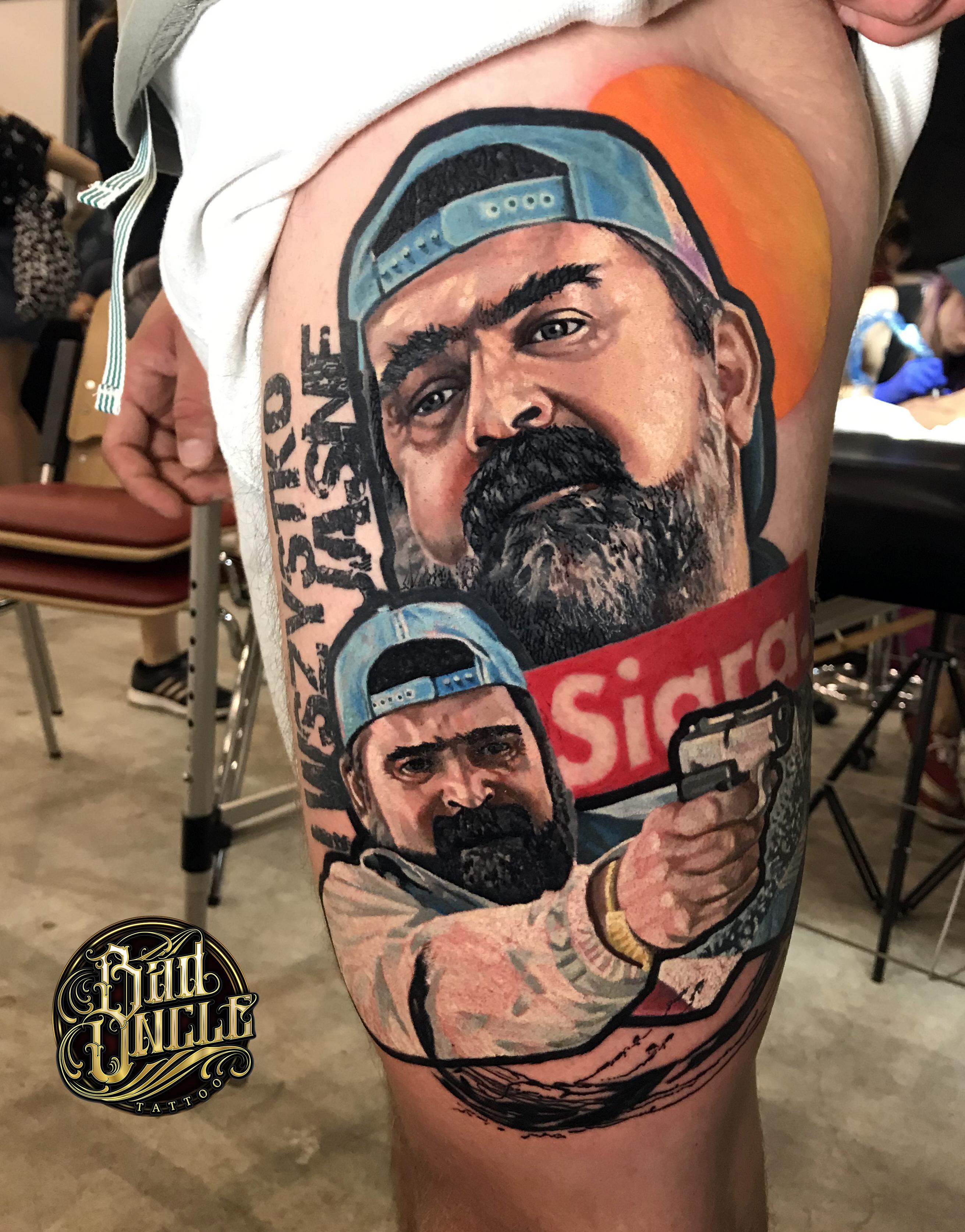 Inksearch tattoo Niedobry Wujek