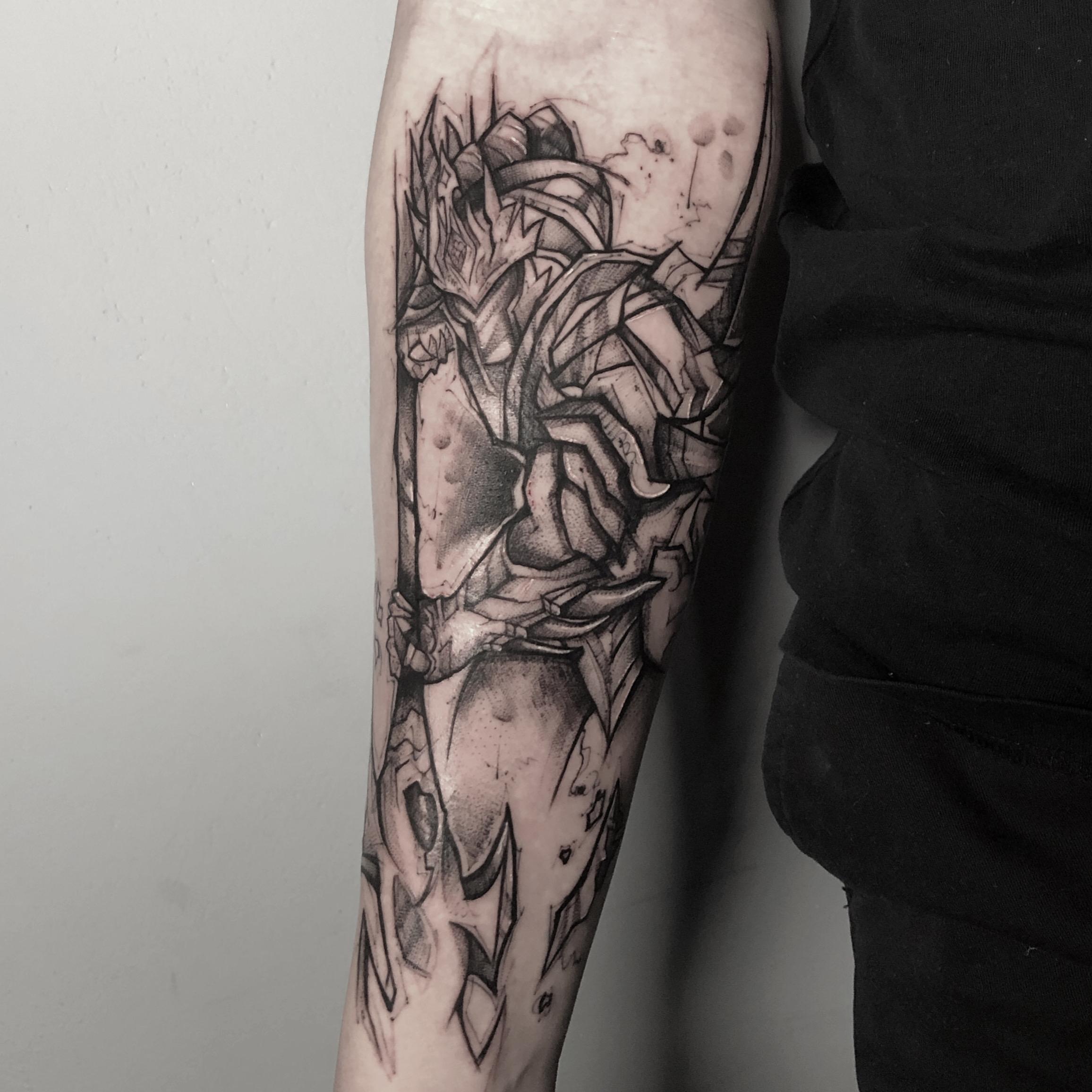 Inksearch tattoo Żmija Tatuażnik