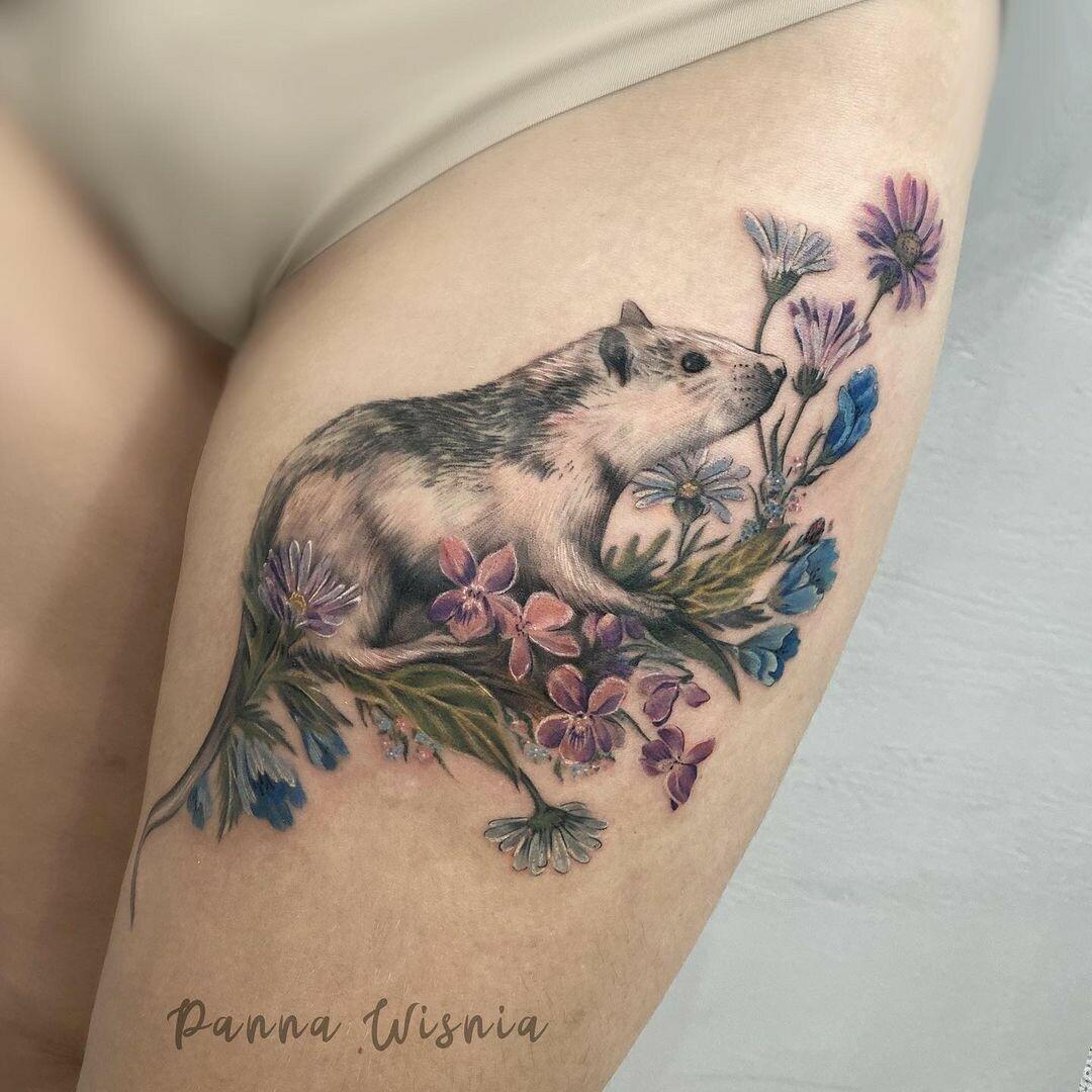 Inksearch tattoo Panna Wiśnia
