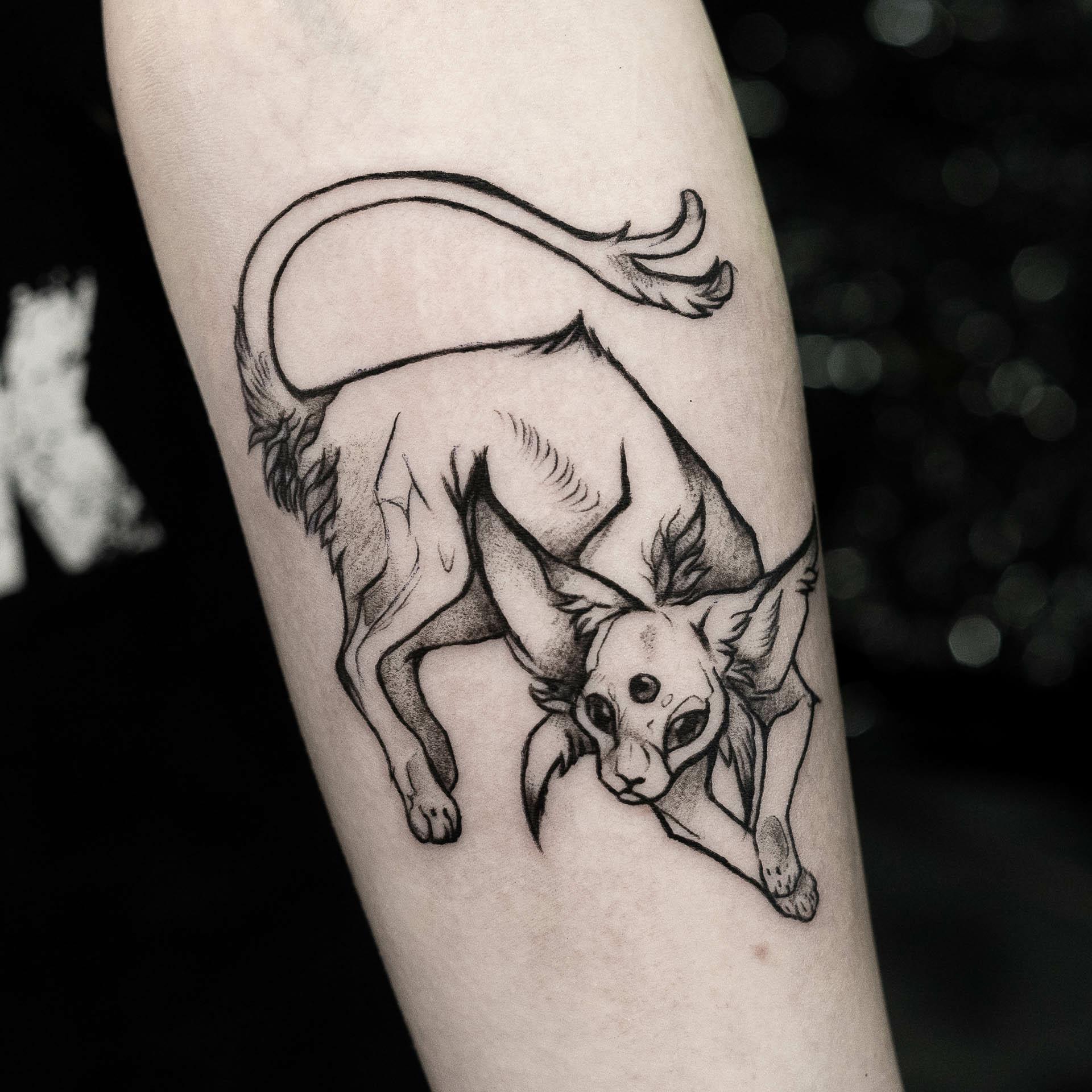 Inksearch tattoo Sfinkscepcja