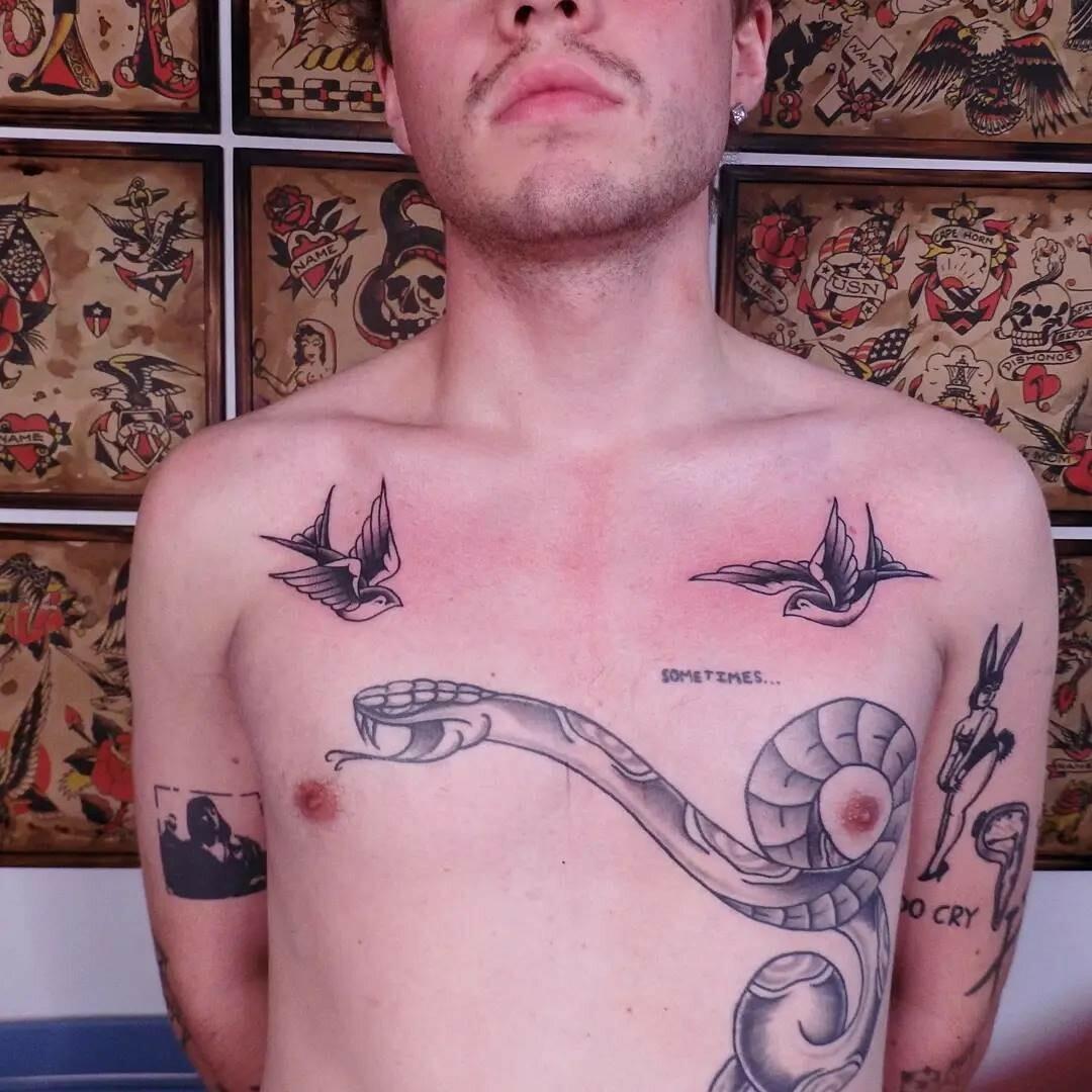 Inksearch tattoo SPIKE HEAD