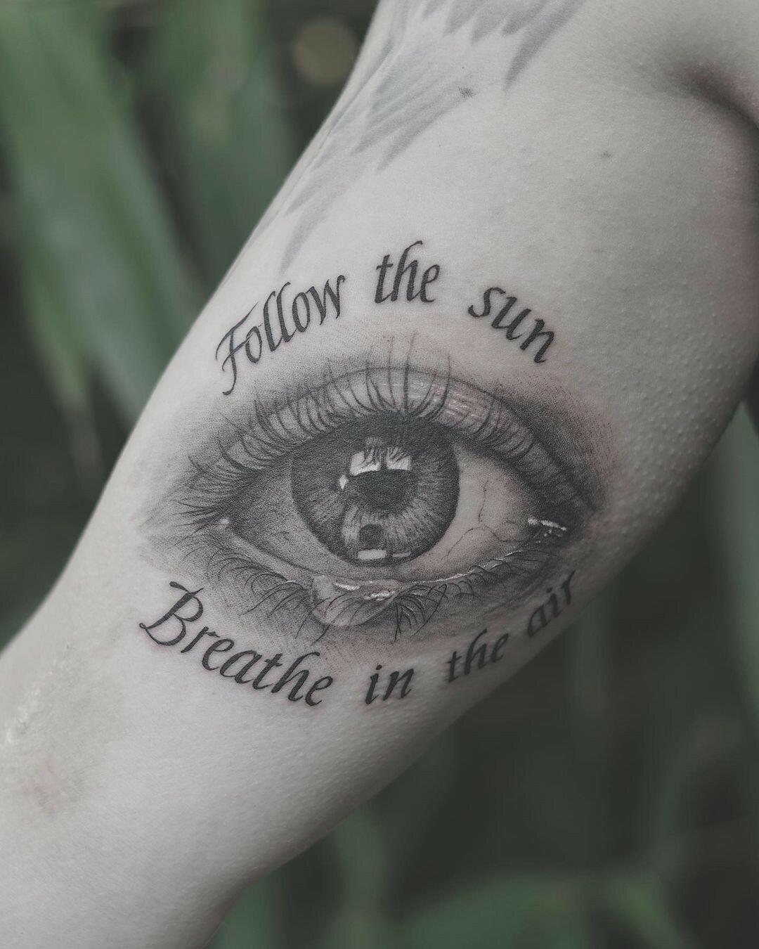 Inksearch tattoo Baba na Rowerze Tattoo