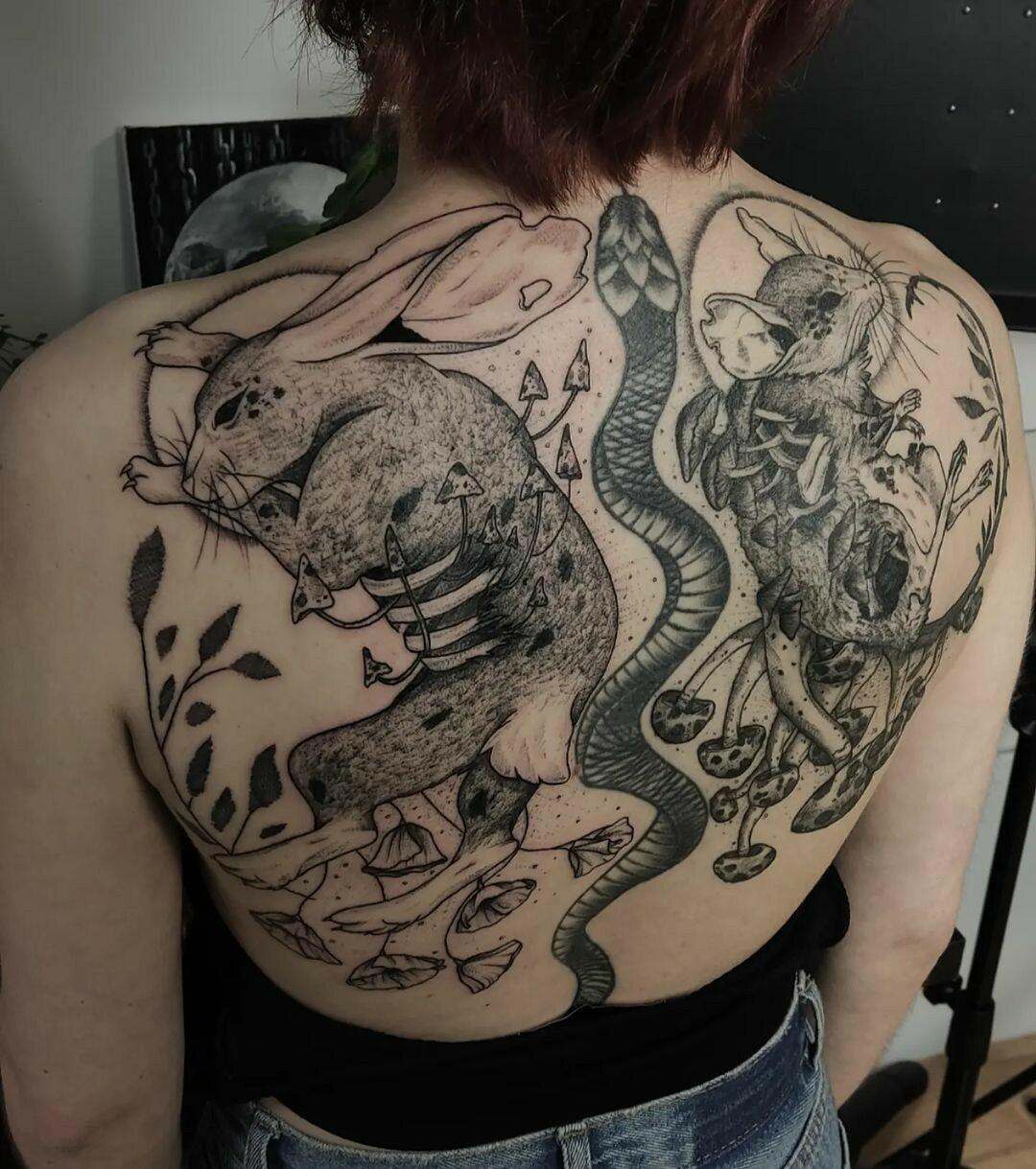 Inksearch tattoo Bizon tattoo