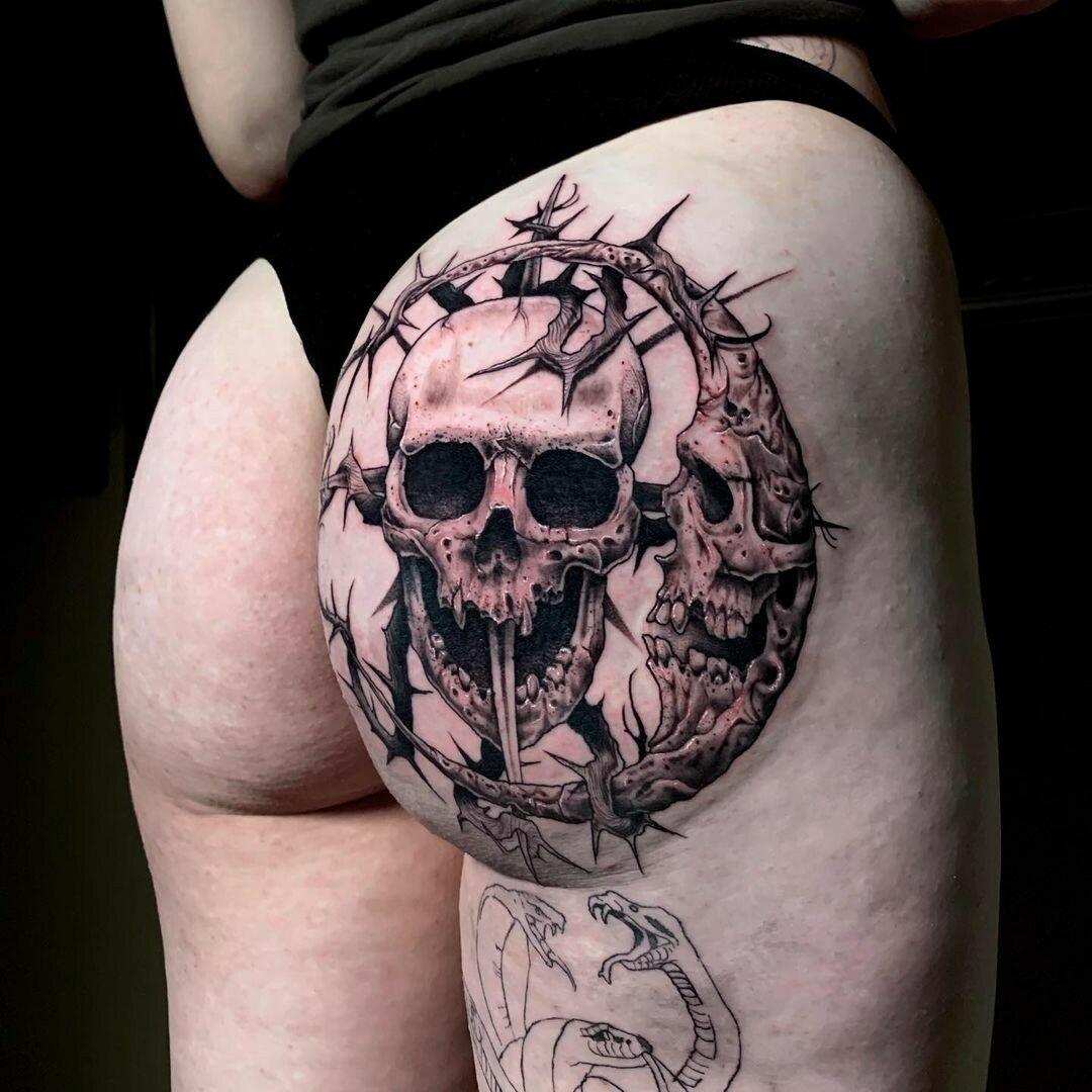 Inksearch tattoo pieklowstapienie