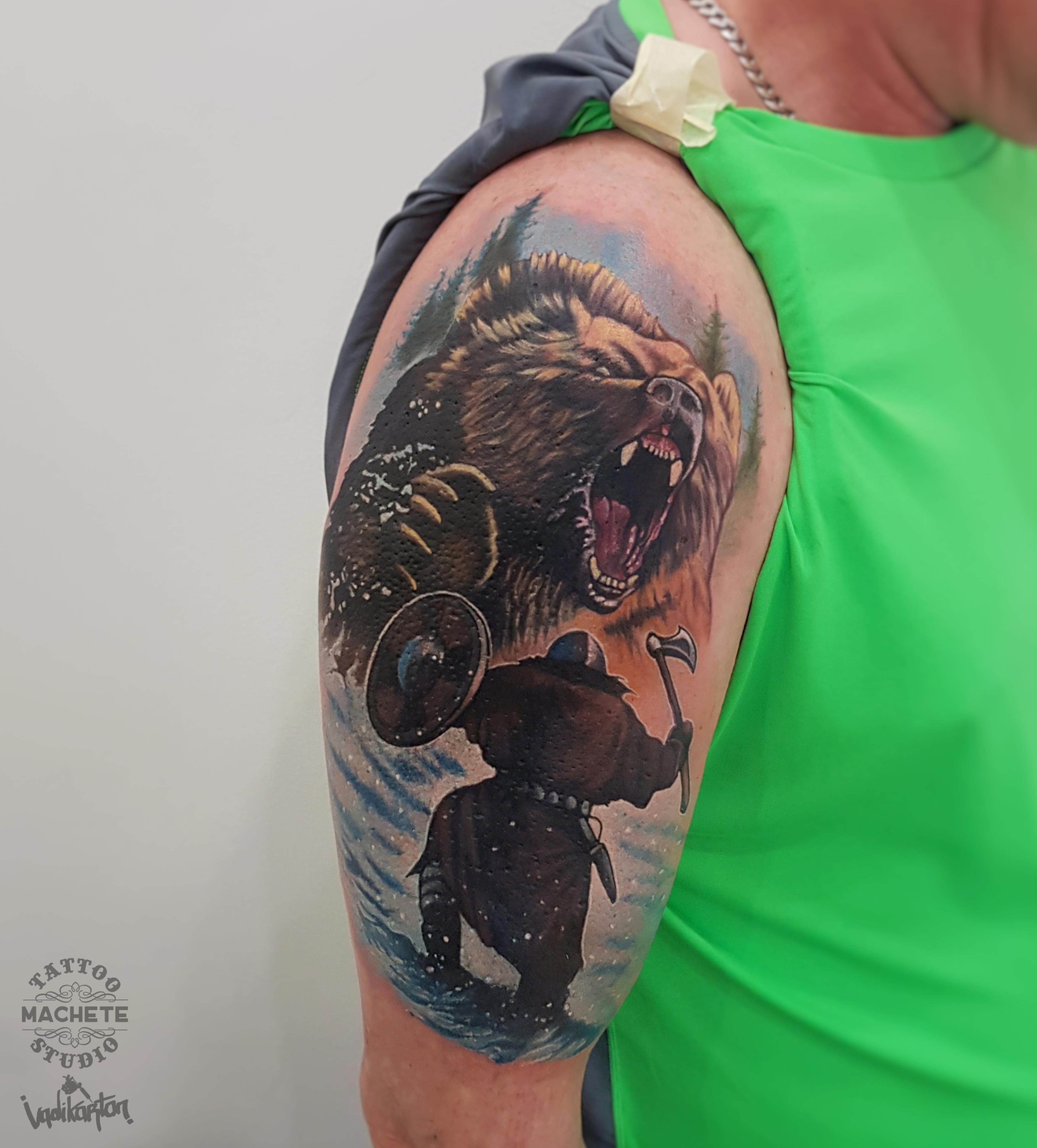 Inksearch tattoo Machete Tattoo Gdynia