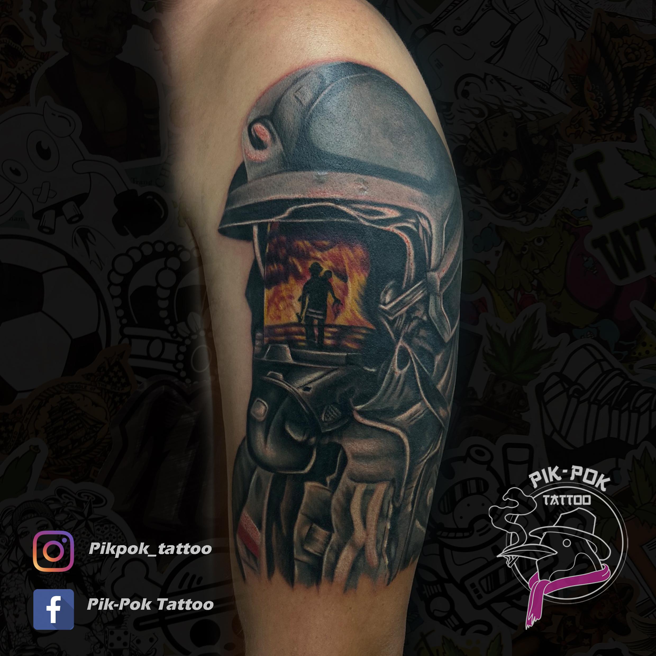 Inksearch tattoo Bartosz „PikPok” Tattoo