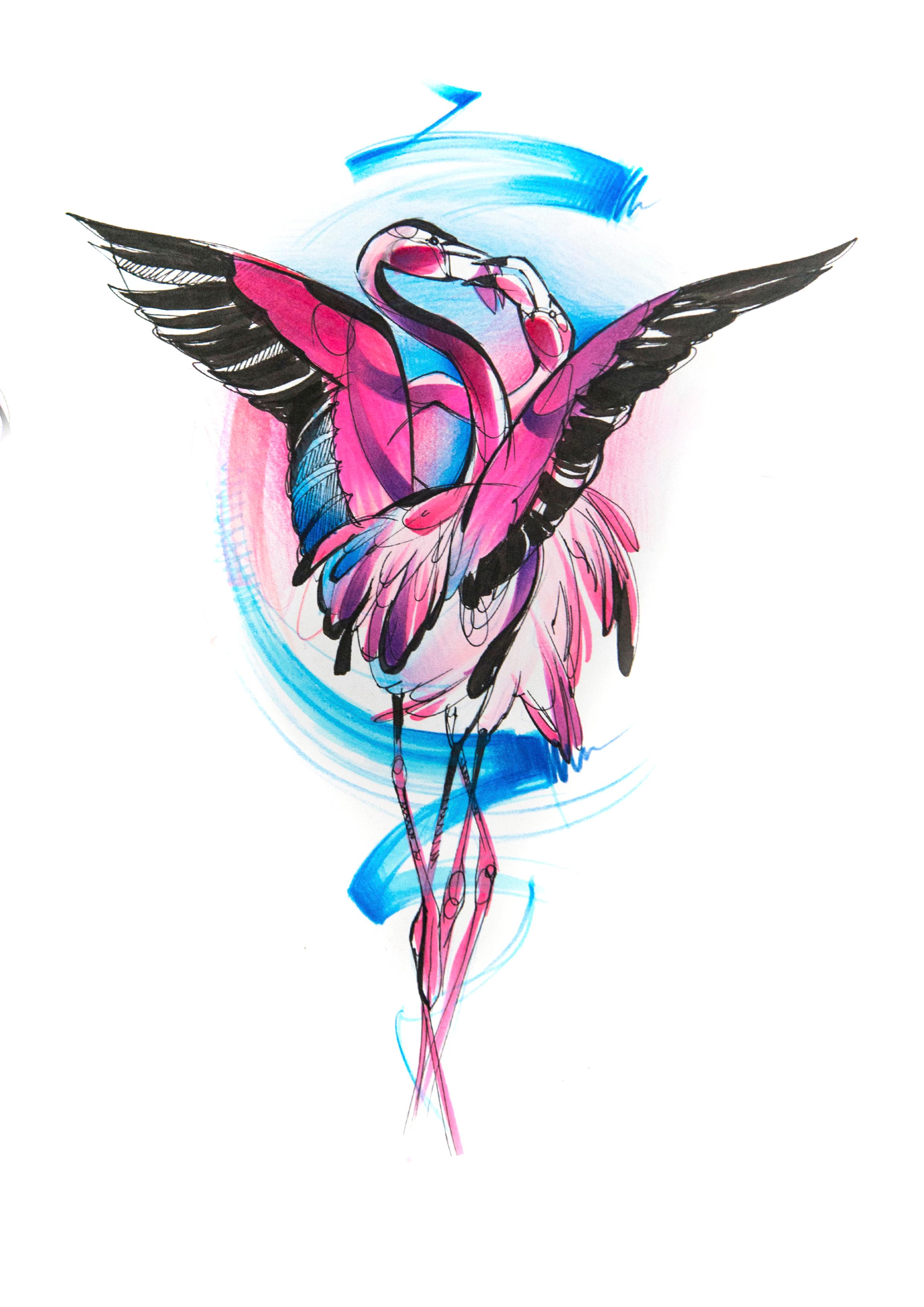 Inksearch tattoo Kateryna Zelenska
