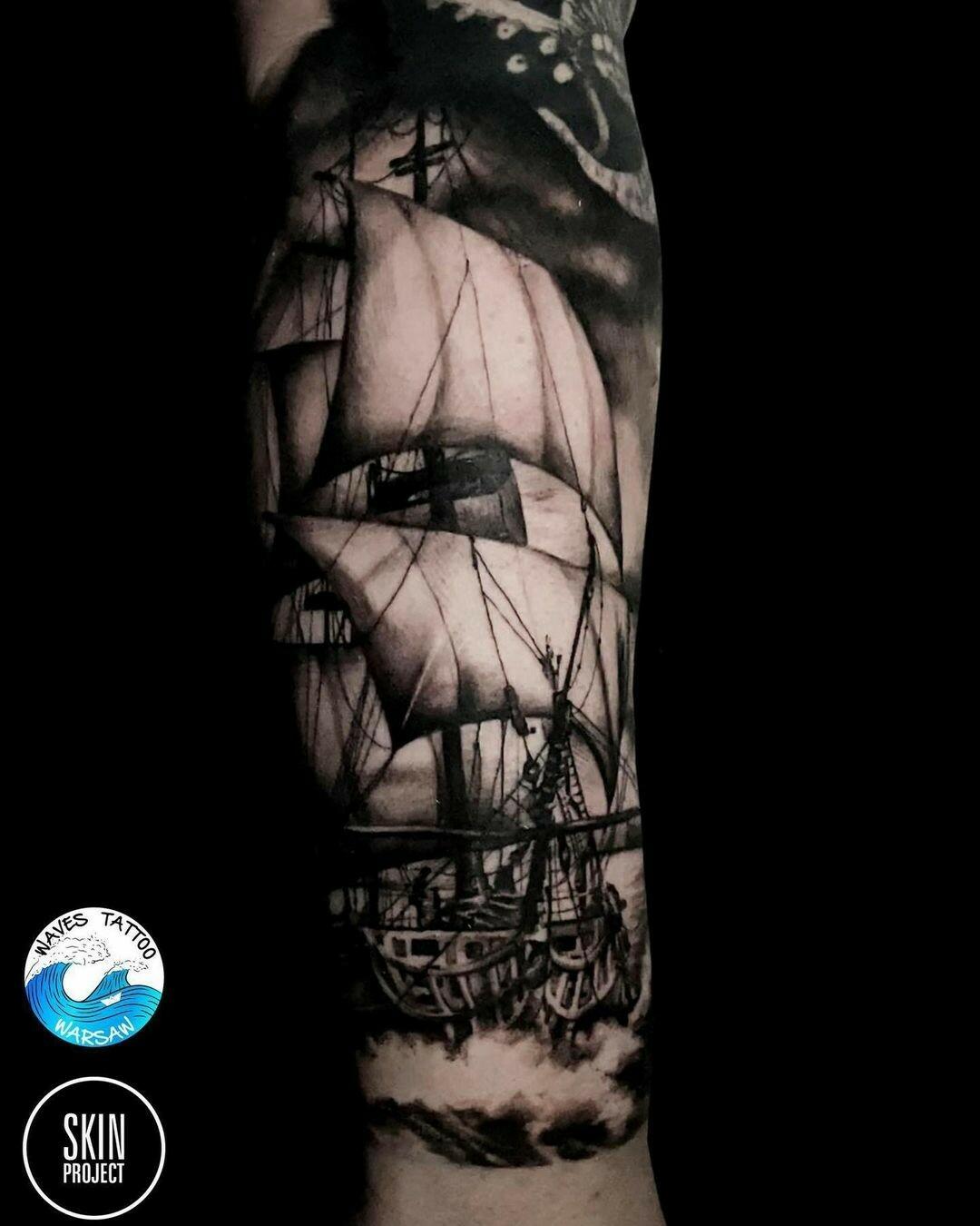 Inksearch tattoo Waves Tattoo Warsaw