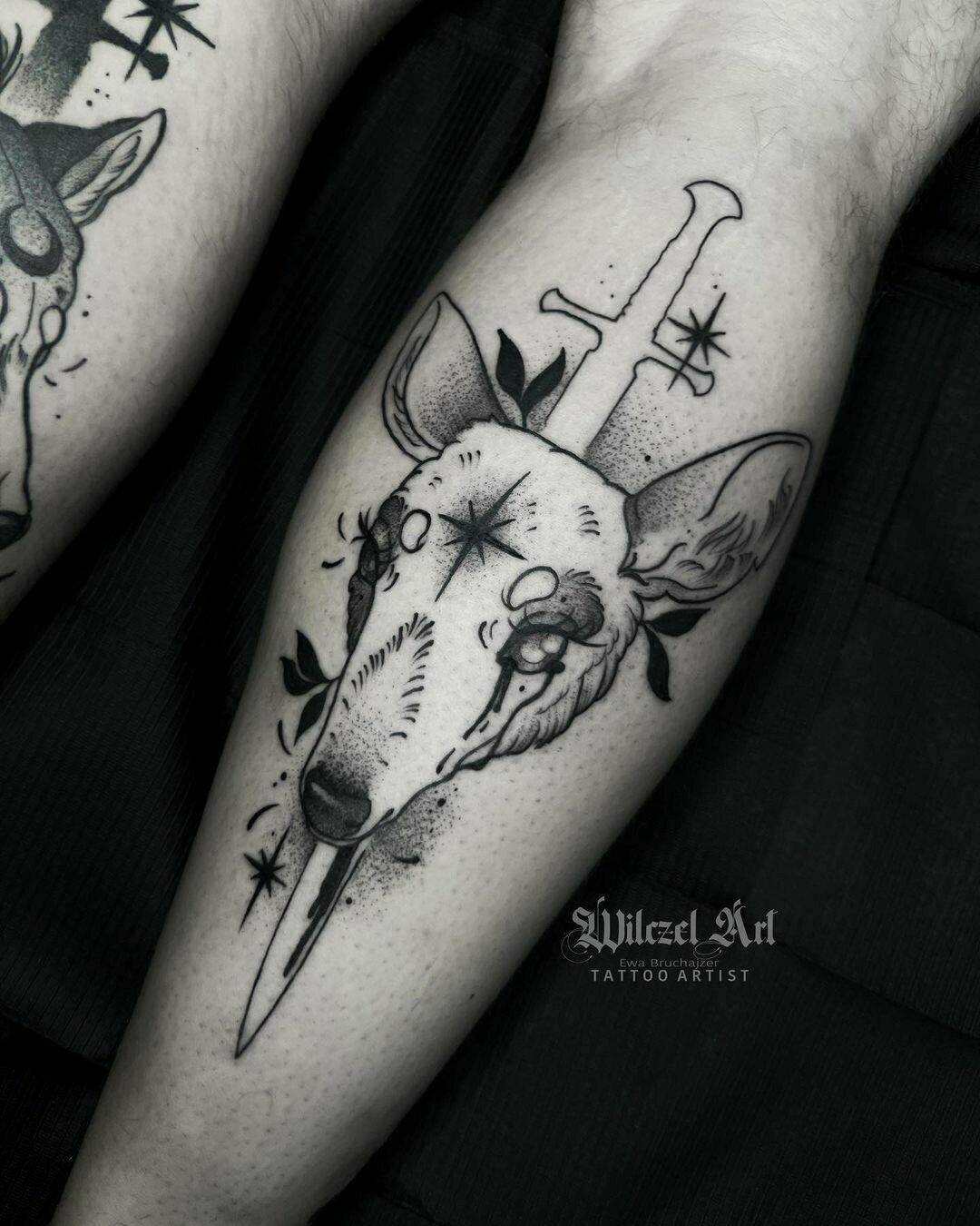 Inksearch tattoo Wilczeł