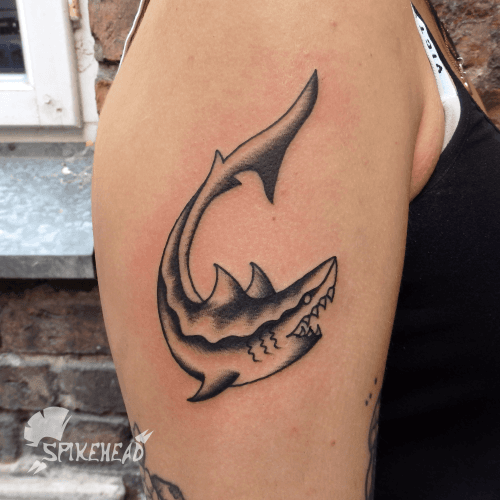 SPIKE HEAD inksearch tattoo