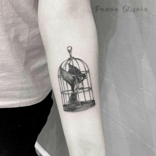 Panna Wiśnia inksearch tattoo