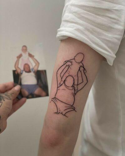 Viburnum_tattoo inksearch tattoo