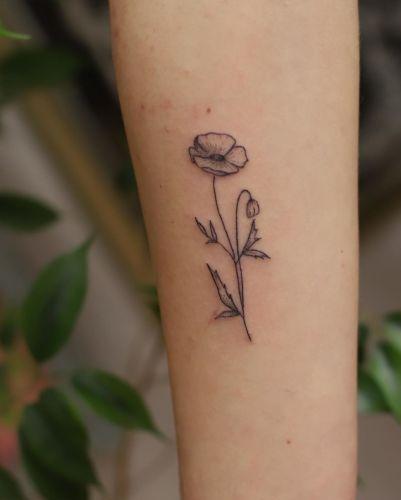 Freckle Hand Poke inksearch tattoo