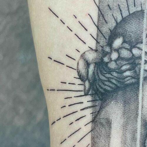 Mona Lisa Tattoo Kraków inksearch tattoo