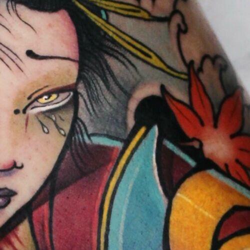 Mona Lisa Tattoo Kraków inksearch tattoo