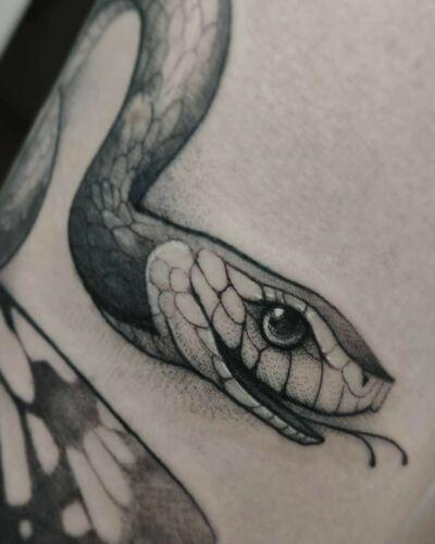Kinky Needle Tattoo inksearch tattoo