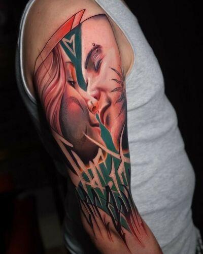 Mona Lisa Tattoo Kraków inksearch tattoo