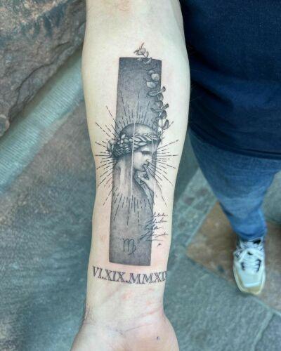 Mona Lisa Tattoo Kraków inksearch tattoo