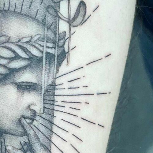 Mona Lisa Tattoo Kraków inksearch tattoo