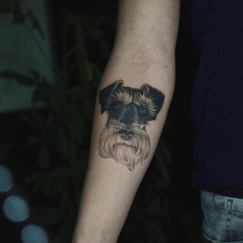 Baba na Rowerze Tattoo inksearch tattoo