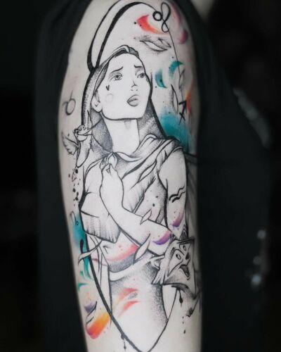 Kuharska inksearch tattoo