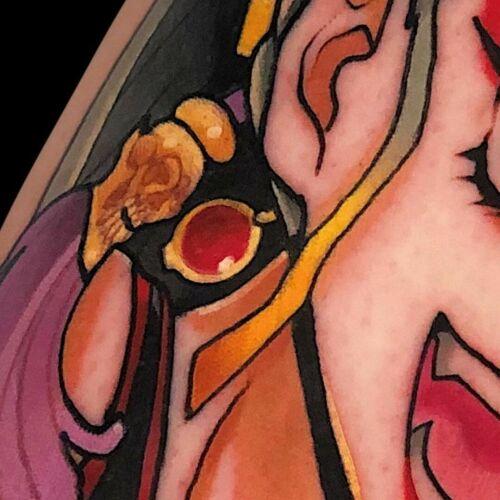 Mona Lisa Tattoo Kraków inksearch tattoo