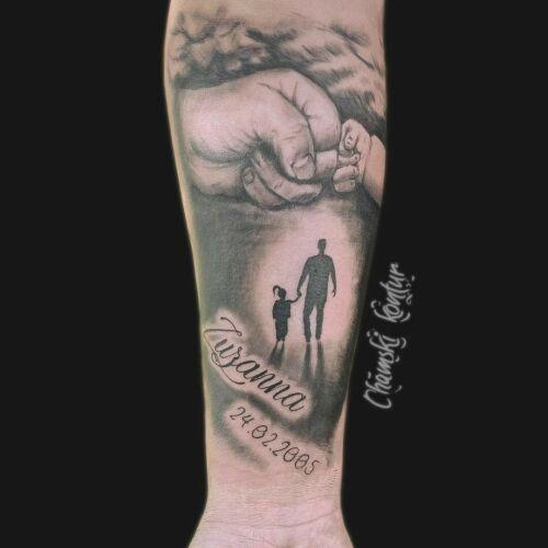 Chamski kontur inksearch tattoo