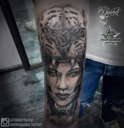 Dawid "Fanatyk" Grzybowski inksearch tattoo