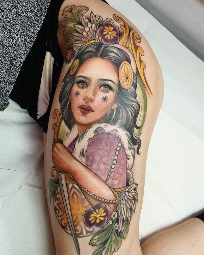 Maria Koroleva inksearch tattoo
